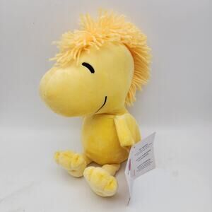 Kohls Cares Woodstock Plush Stuffed Animal Toy 10" Yellow Peanuts Snoopy Charlie